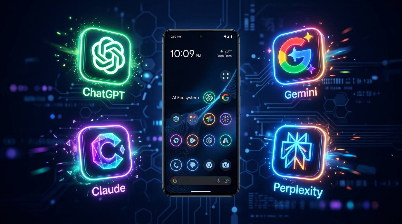 10 Best AI Apps for Android in 2026 — Free & Paid